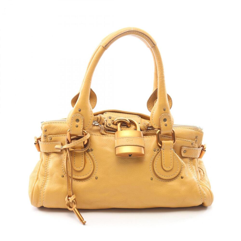 Chloé Chloe Paddington Handbag, Leather, Women's, Brown, 6ESA02